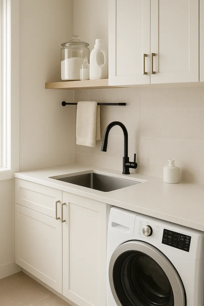 Add a Deep Utility Sink for Ultimate Convenience