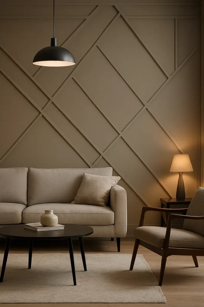Contemporary Geometric Moulding for a Modern Edge