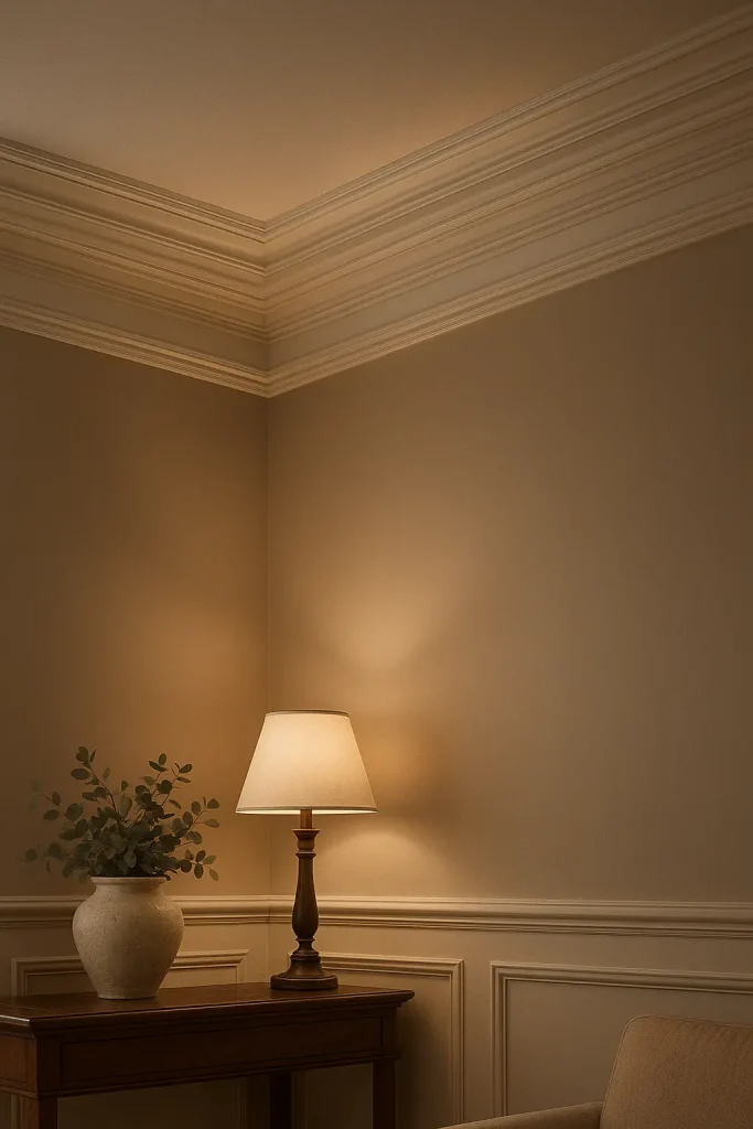 Crown Moulding for a Grand, Finished Feel