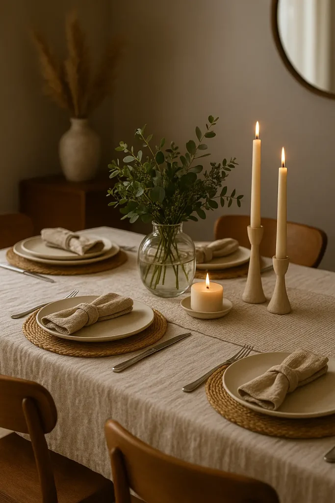 Layer with Table Linens and Textures