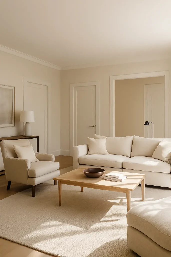 Minimalist Flat Trim for Contemporary Living Rooms