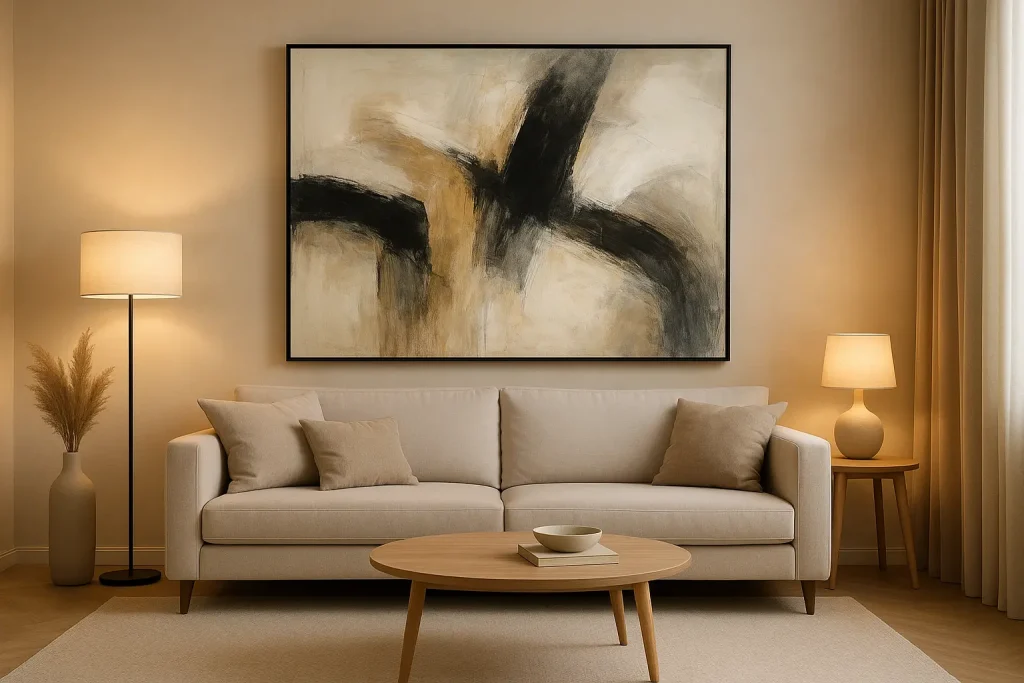 Oversized Single Artwork or Statement Piece