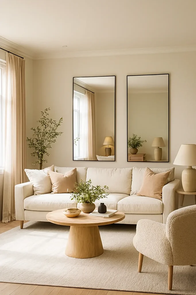 Wall Mirrors for Light & Space Amplification