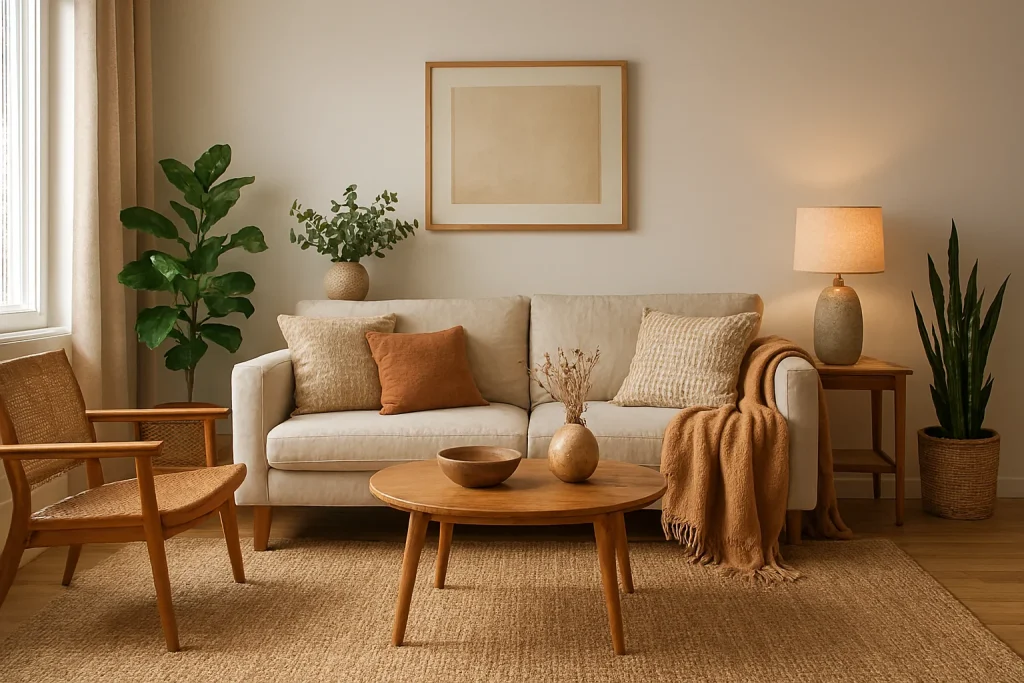 Add Natural Elements for Organic Warmth
