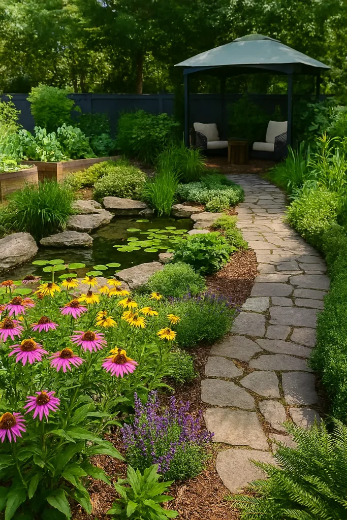 Bring in Nature with Gardens and Greenery