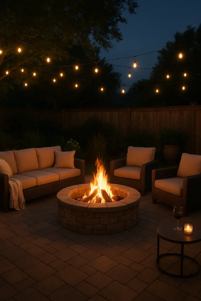 Build a Backyard Fire Pit or Fireplace