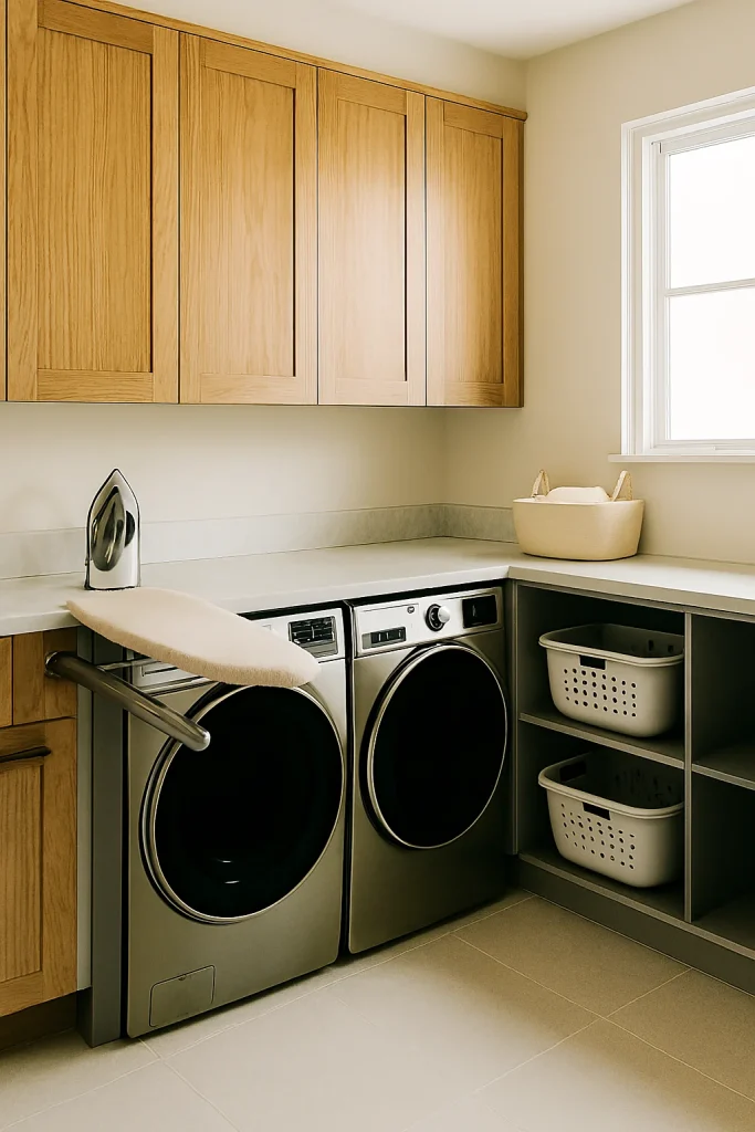 Cabinets with Pull-Out Ironing Boards