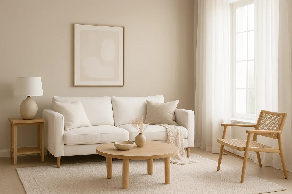 Choose a Light and Neutral Color Palette