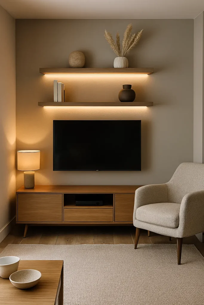 Create a Corner Entertainment Zone