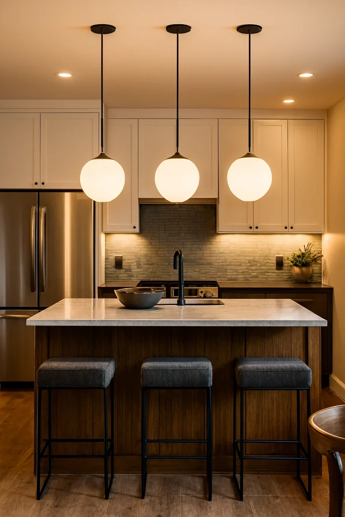 Elevate Your Kitchen with Statement Lighting