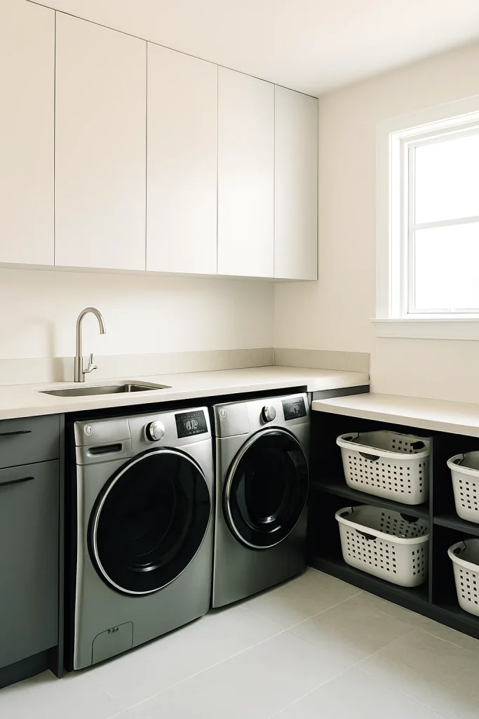 Floating Cabinets for a Sleek Look