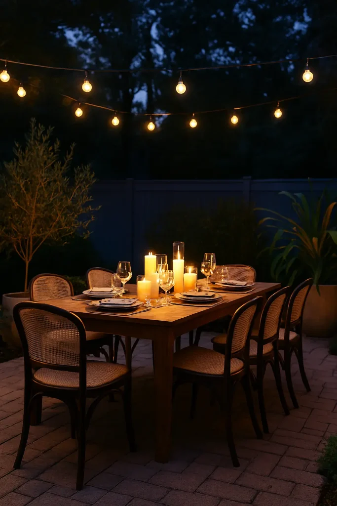 Incorporate an Outdoor Dining Area
