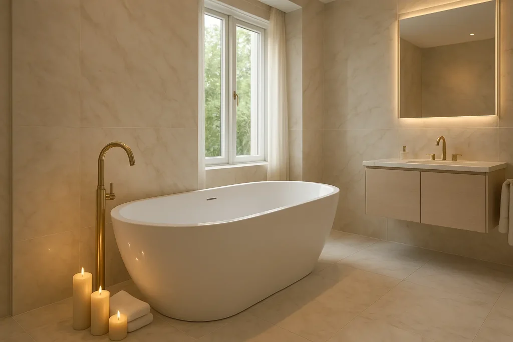 Statement Freestanding Bathtub – The Centerpiece of Luxury