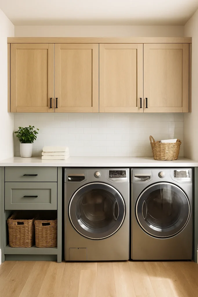 Two-Tone Cabinets for a Modern Twist