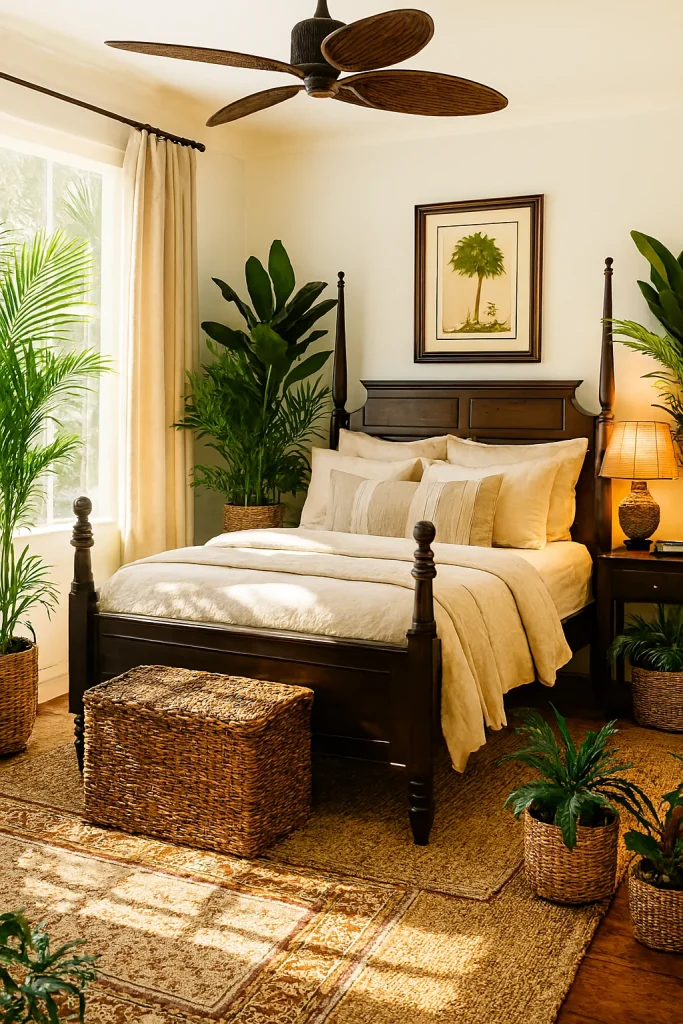Add Lush Greenery for a Fresh, Tropical Feel