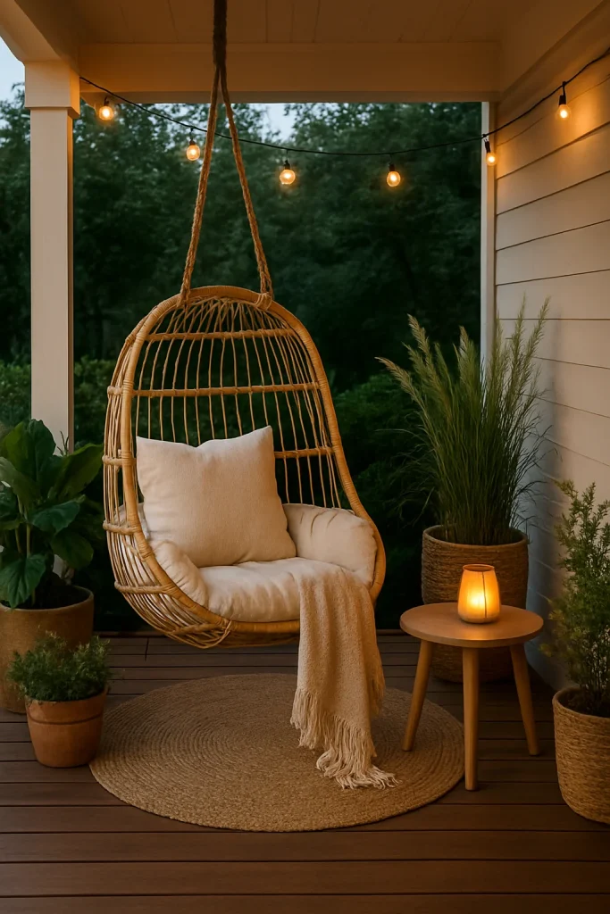 Add a Stylish Swing or Hanging Chair
