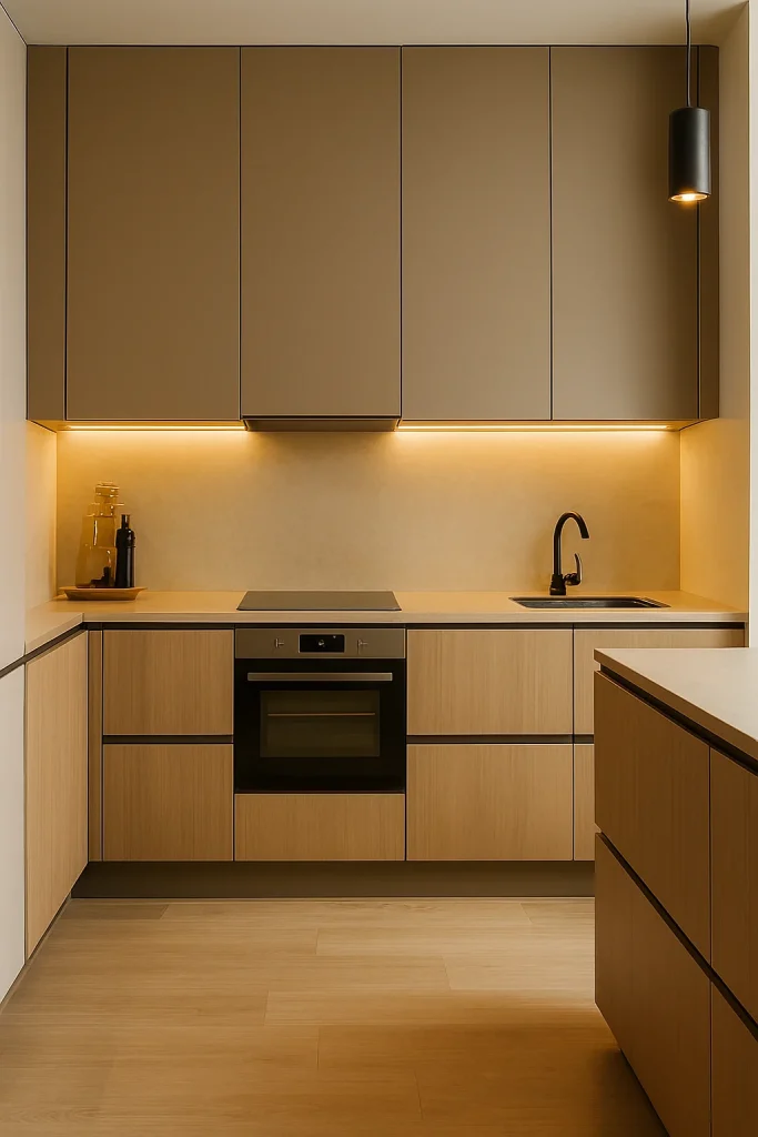 Compact Contemporary Kitchens