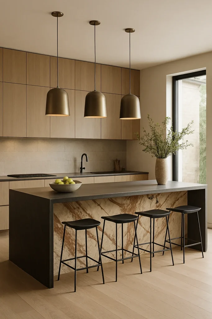 Contemporary Kitchens with Statement Islands