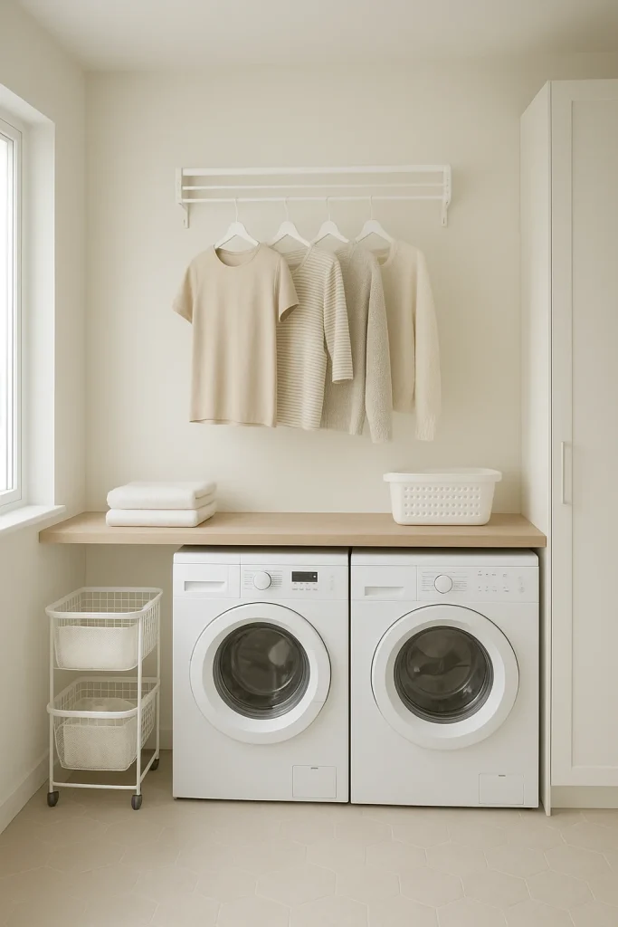 Create a Designated Spot for Air-Drying Clothes