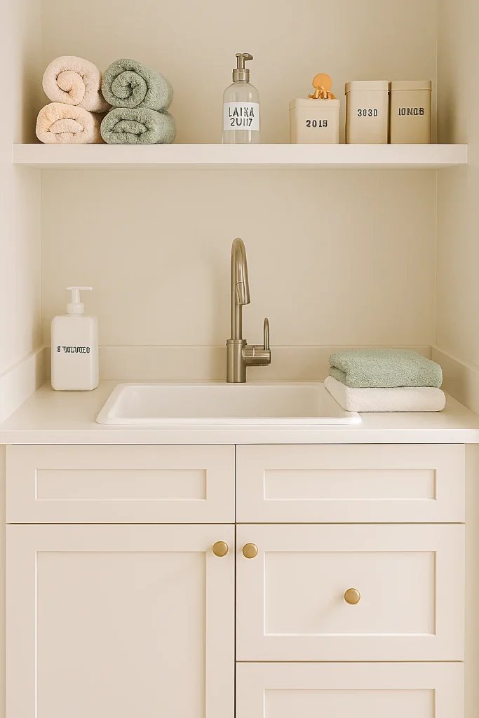Create a Functional Laundry Sink Area