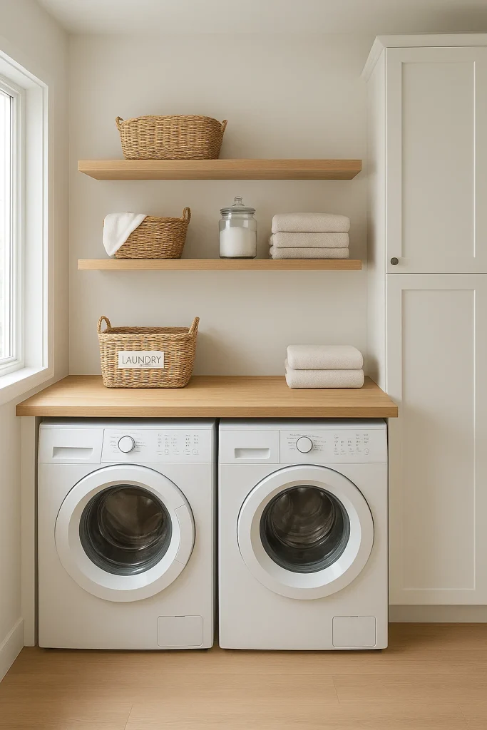 Install Countertops for Folding and Efficiency