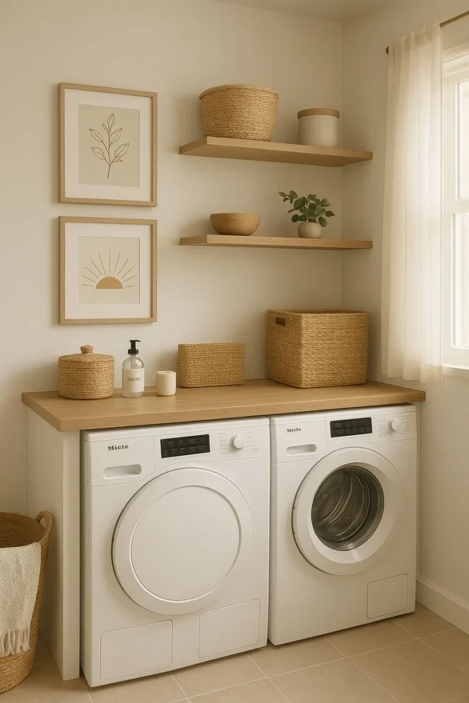 Personalize Your Laundry Space with Aesthetic Touches