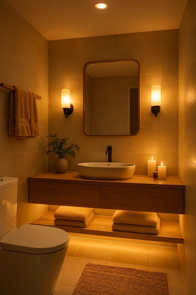 Warm Lighting to Enhance the Mood