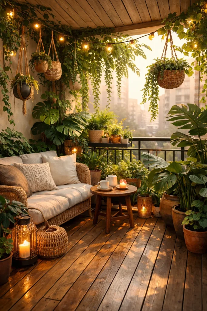 Bring Nature In with a Green Balcony
