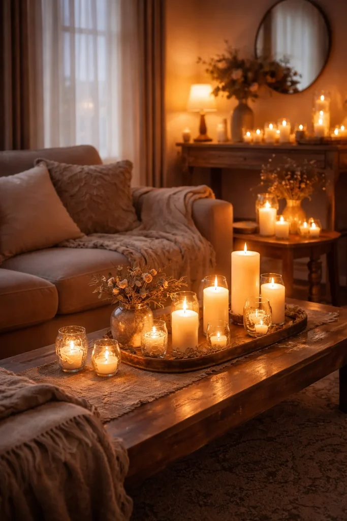 Candlelight for a Warm and Intimate Glow