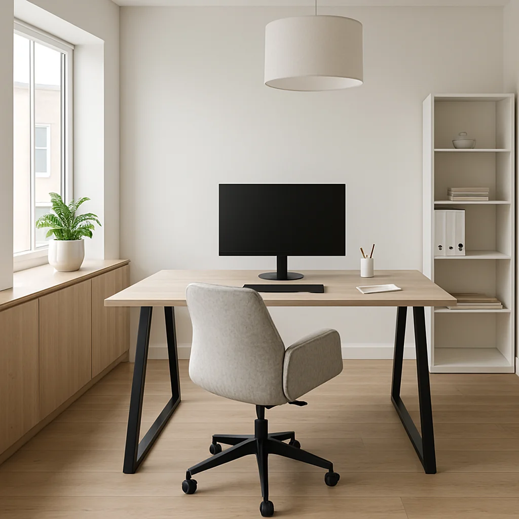 Modern Home Office with Clean Lines