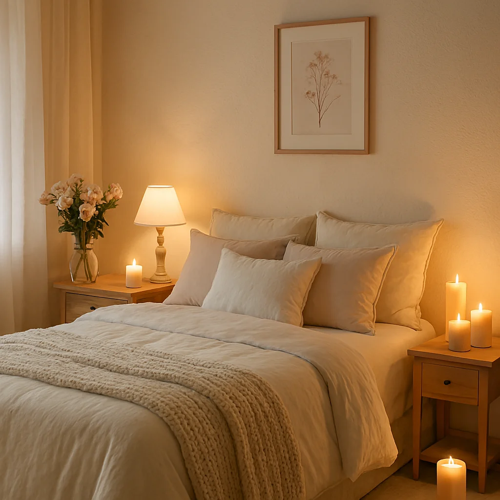 Cozy Bedroom Décor with Romantic Accents