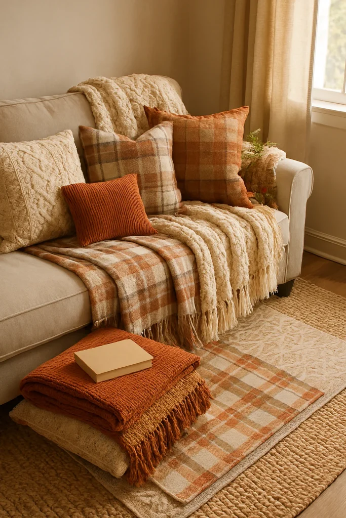 Cozy Textiles and Seasonal Fabrics