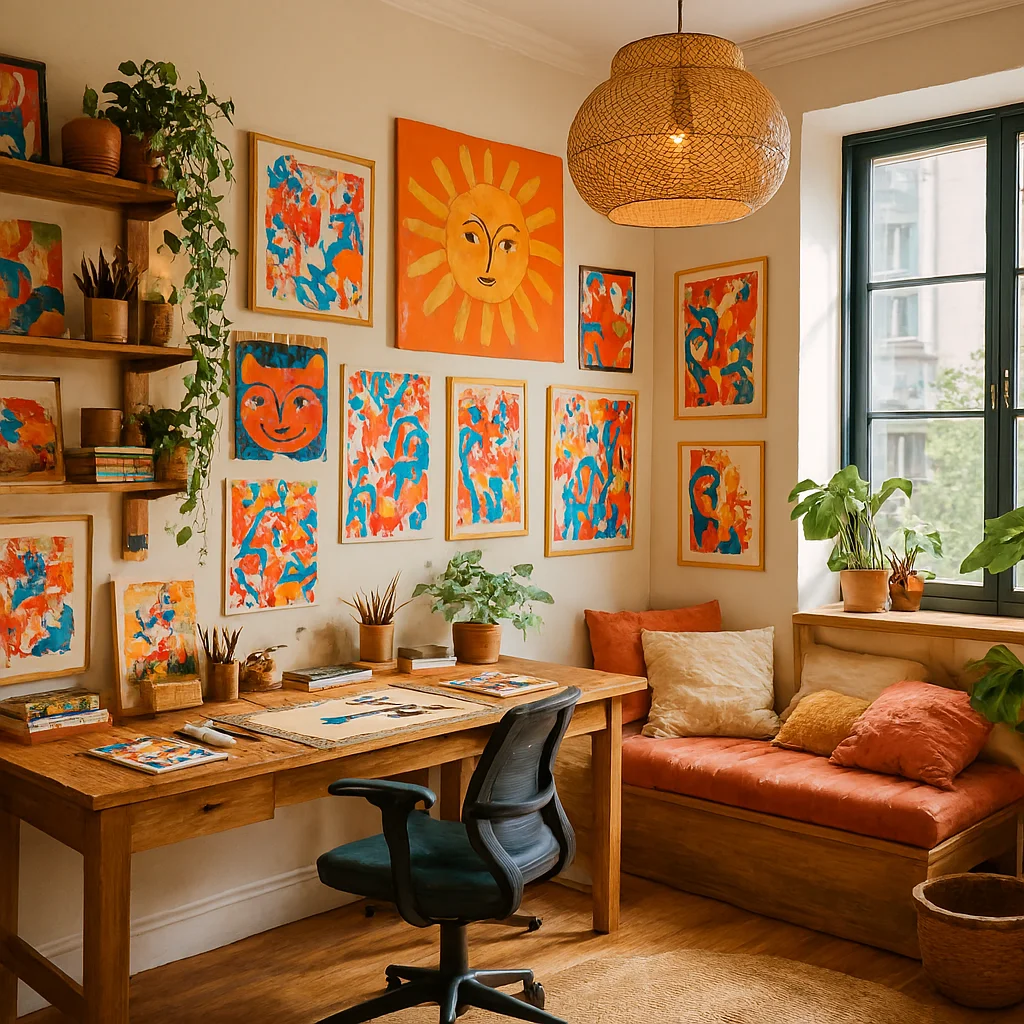  Creative Home Office for Artistic Expression