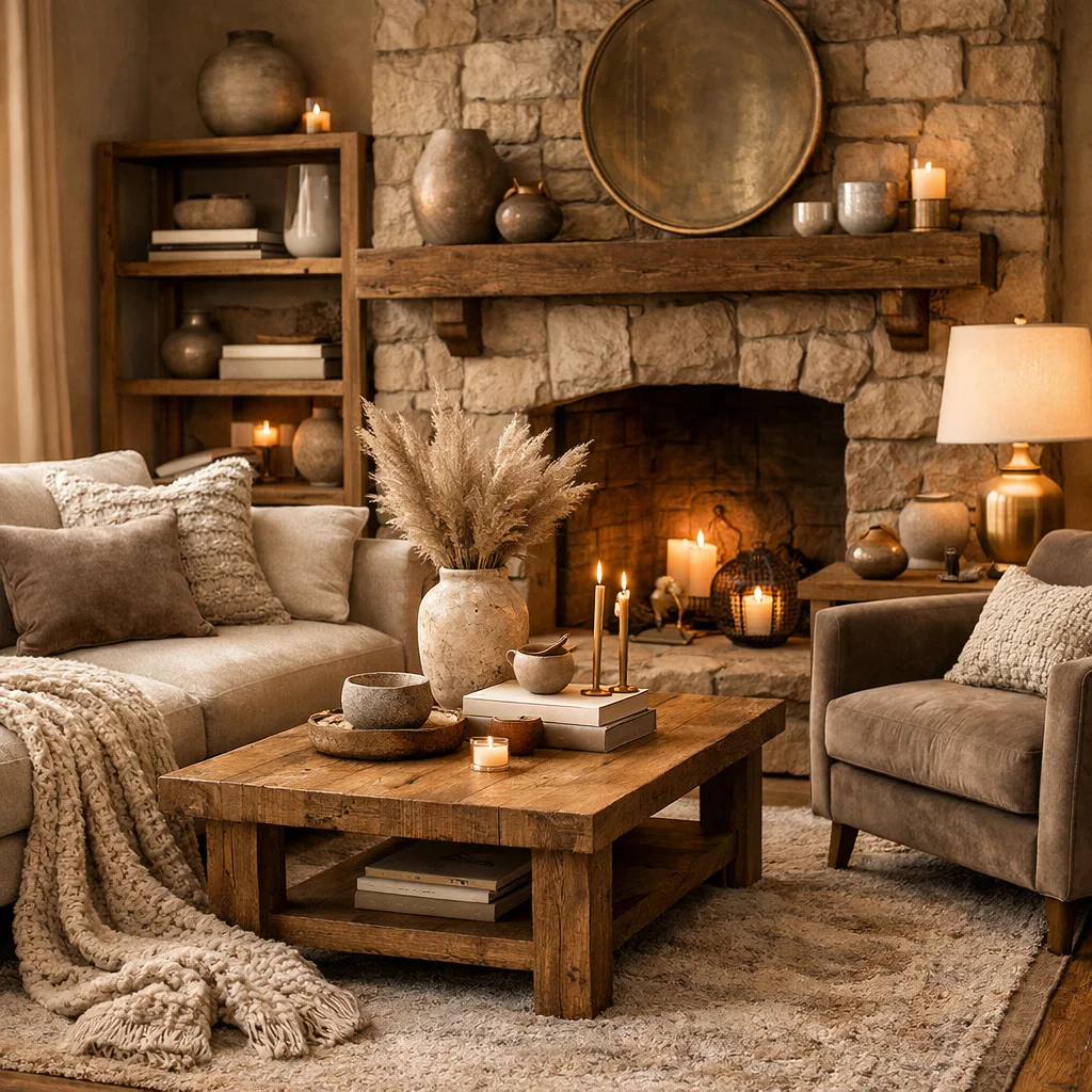 Layer High-End Textures for Depth and Warmth