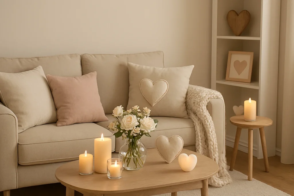 Neutral Valentine’s Day Decor for Modern Homes