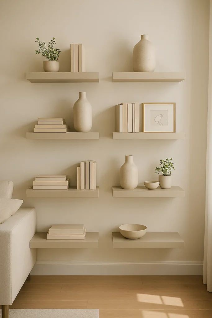 Transform IKEA Lack Shelves into Stylish Wall Storage