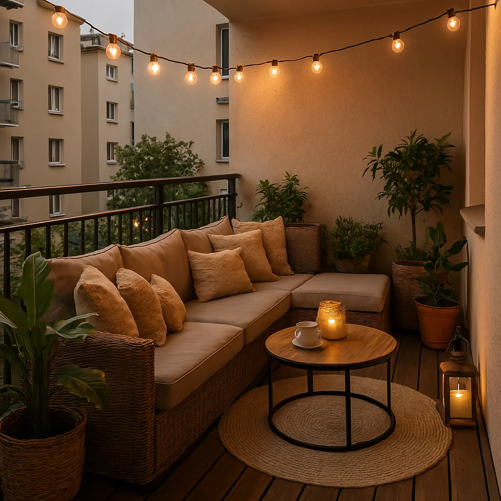 Turn Your Balcony into a Relaxing Lounge