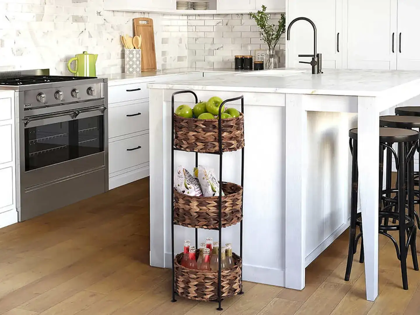 Add Functional Storage Baskets