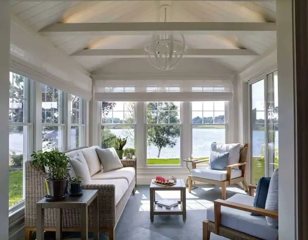 Coastal Style Sunroom