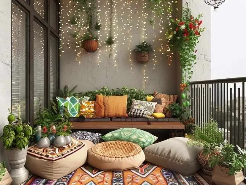 Create a Boho-Themed Balcony