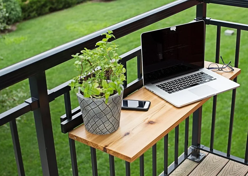 Create a Work-From-Home Balcony Space