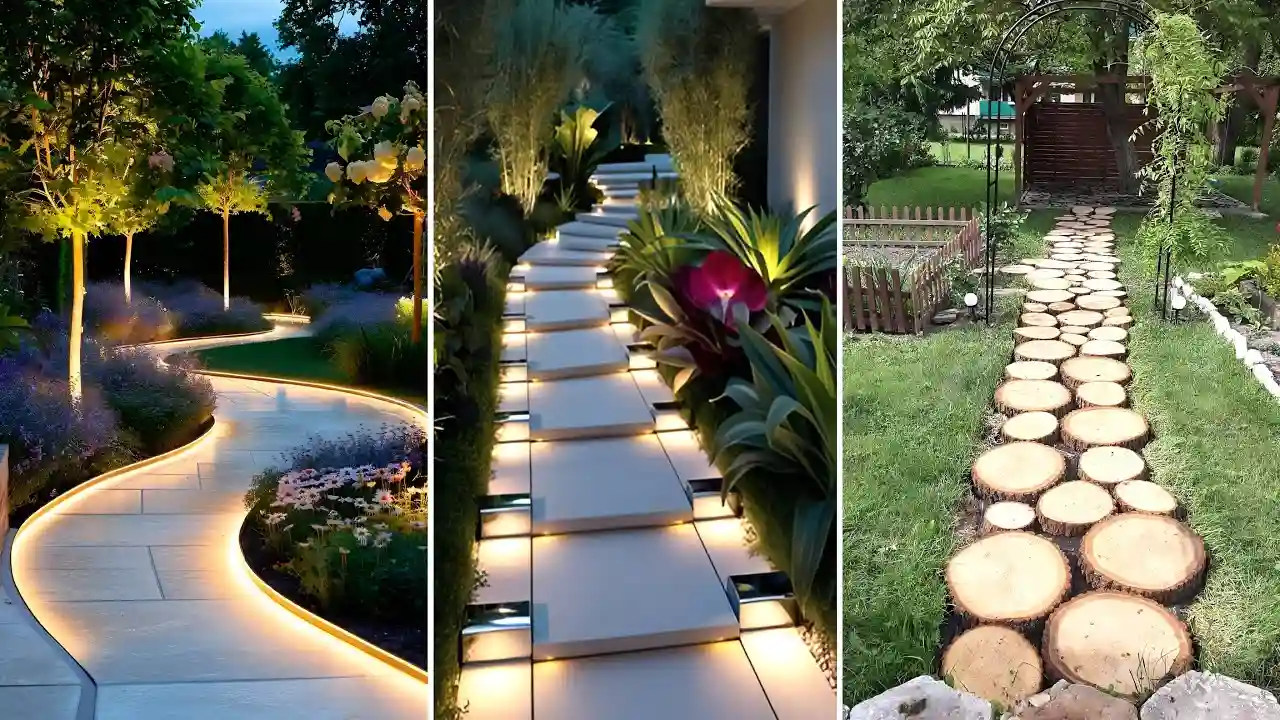Design a Beautiful Garden Pathway