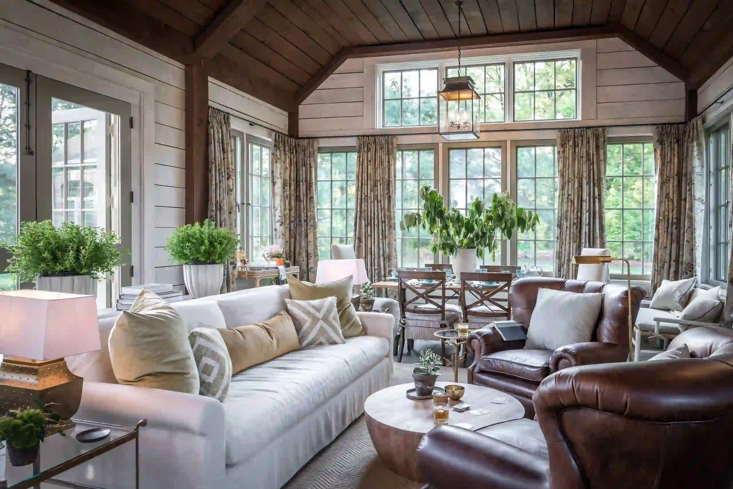 Farmhouse Style Sunroom