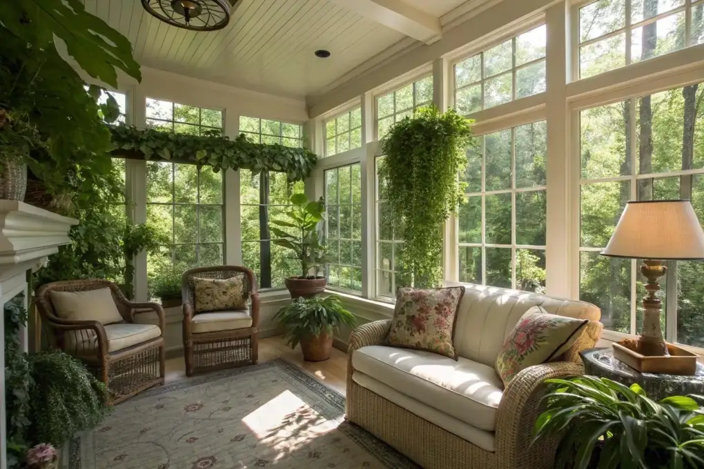 Garden-Inspired Sunroom