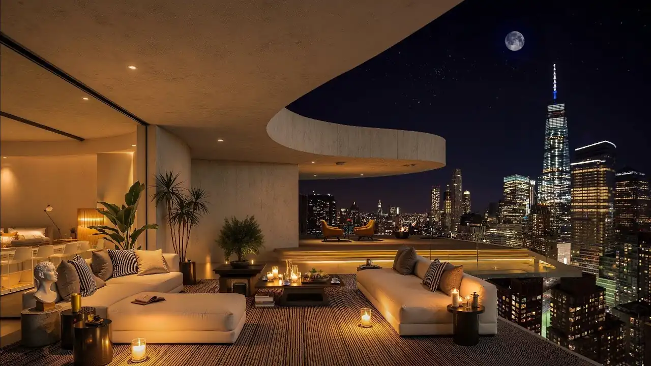 Luxury Balcony Lounge Feel