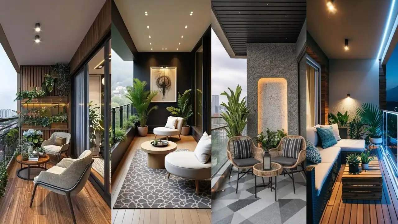Modern Minimalist Balcony Design