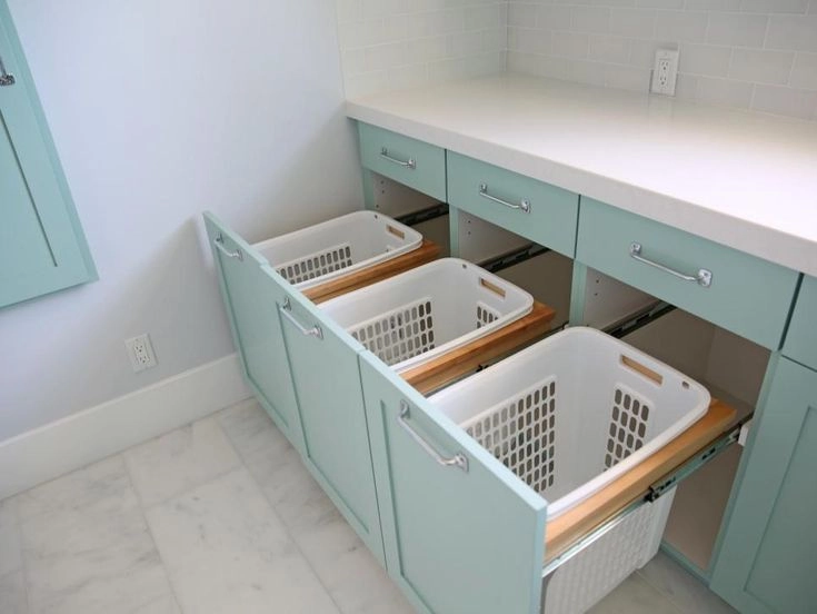 Use Decorative Bins for Small Items