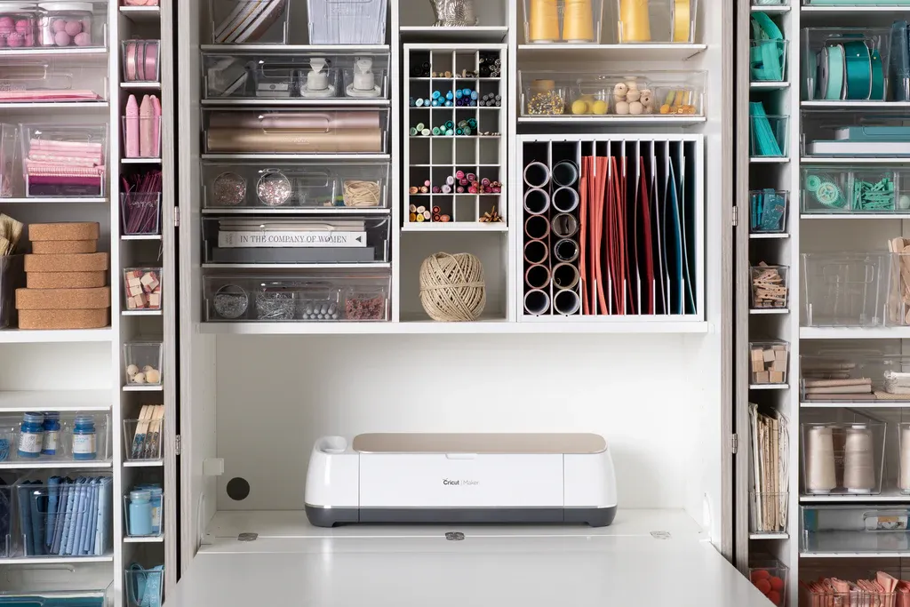 Use Vertical Storage for Supplies