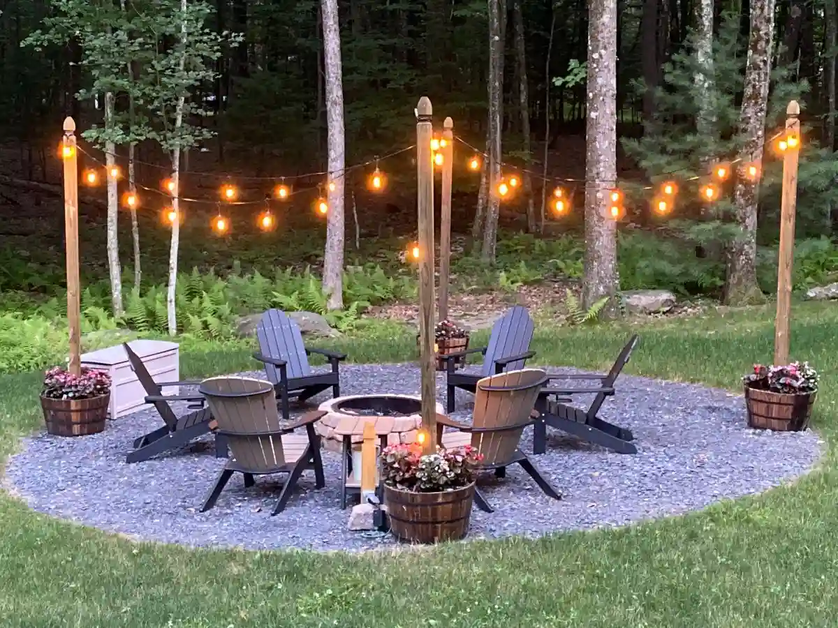 Add a Statement Fire Pit Area