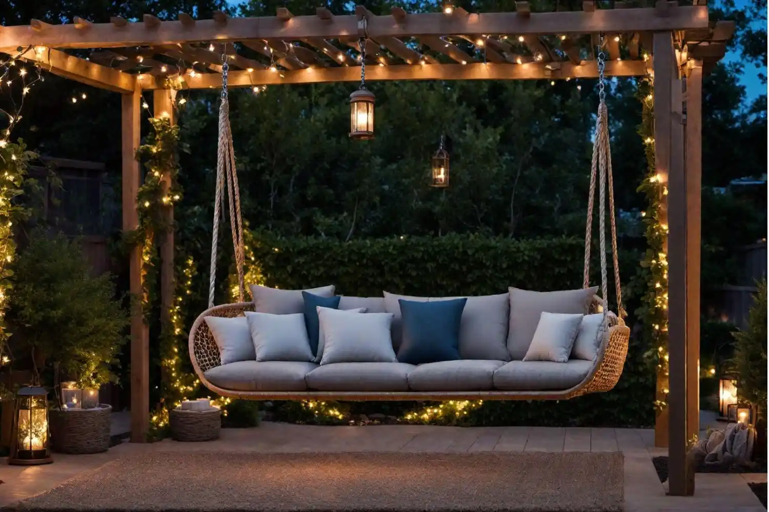 Build a Relaxing Hammock or Swing Corner